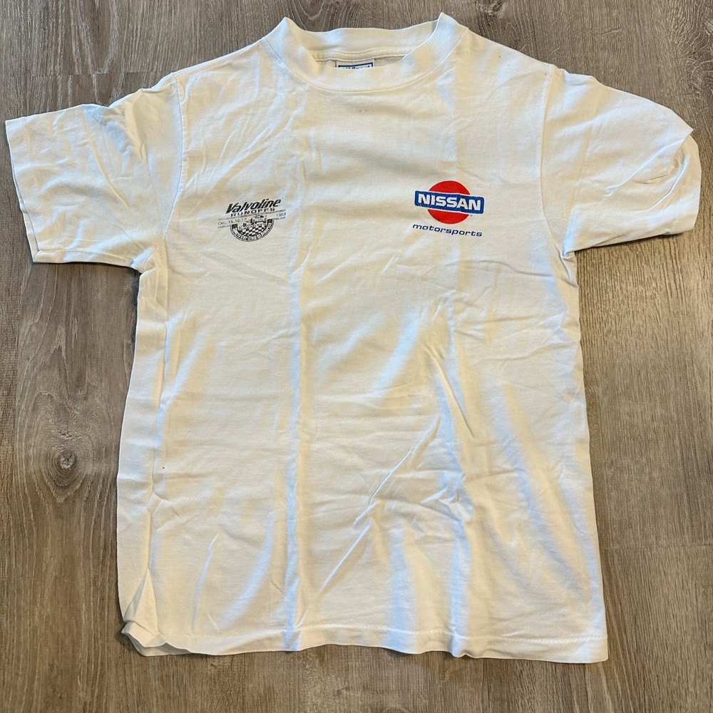Nissan National Championship White Short Sleeve Tee